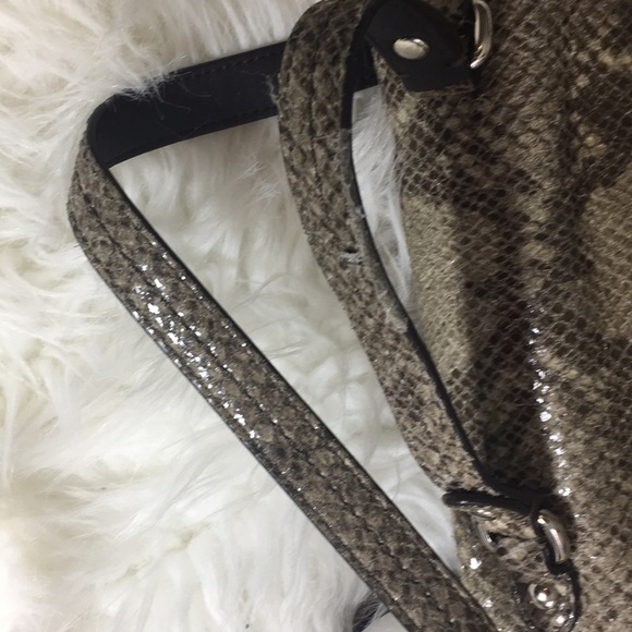 Coach bag python leather animal print purse - Picture 2 of 8